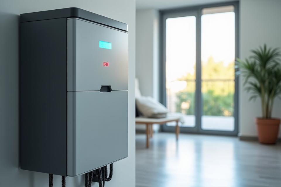 Système stockage solaire résidentiel Lyon batterie intelligente